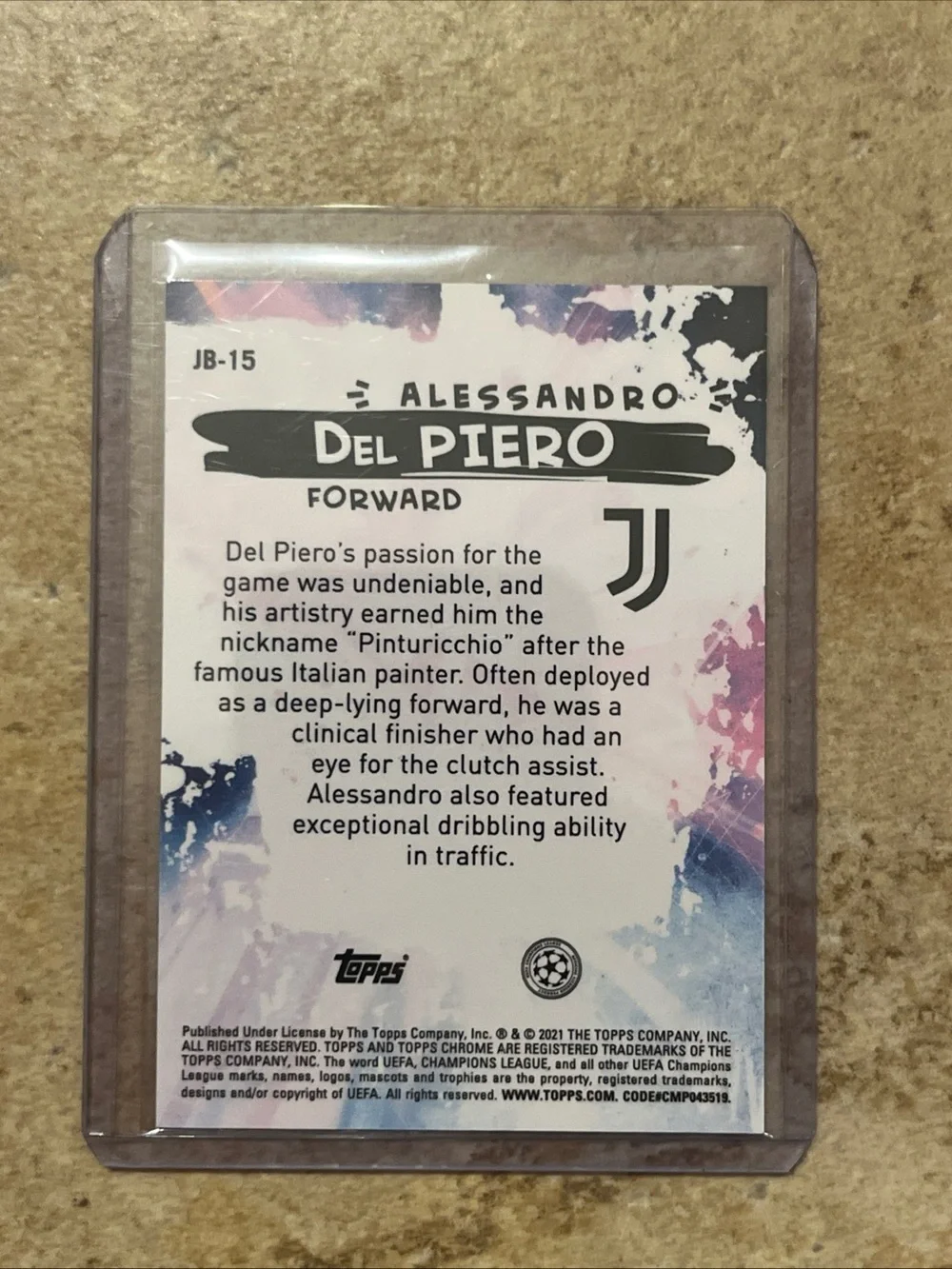 Topps holographic chrome